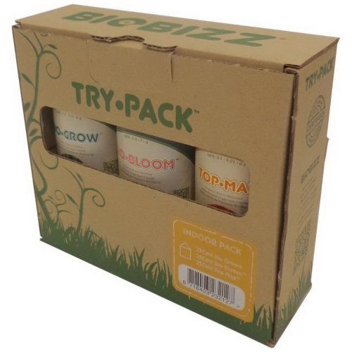 Biobizz Try Pack Indoor 750 ml, sada hnojiv
