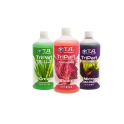Terra Aquatica TriPart Grow-Bloom-Micro HW 3x1 l, sada hnojiv