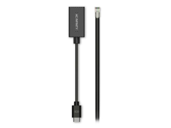 AC Infinity UIS Lighting Adapter Type-A, for RJ11/12 Connector Lights with PWM or 0-10V Dimmers
