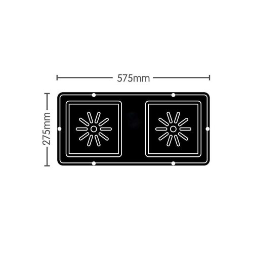 Autopot Easy2Grow tray&lid black podmiska (Aquavalve5)