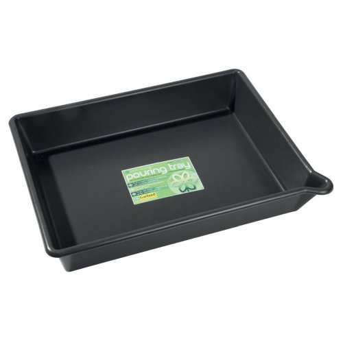Garland podmiska Pouring Tray Black s výlevkou 53x40x9.5 cm