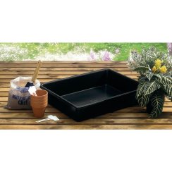 Garland podmiska plast Chieftain Tray Black 64.5x49.5x12 cm