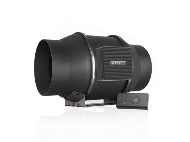 AC Infinity CLOUDLINE S6, Quiet Inline Fan System with Speed Controller, 150mm
