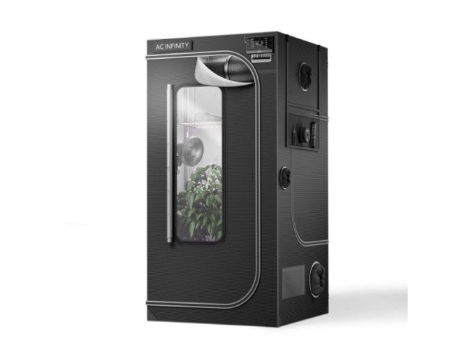 AC Infinity CLOUDLAB 733, Advance Grow Tent, 2000D Diamond Mylar Canvas, 90x90x180cm