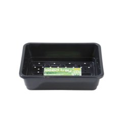 Garland podmiska plast Small Seed Tray Black s drenáží 23x17x6 cm