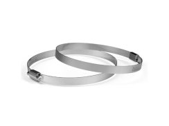 AC Infinity Stainless Steel Duct Clamps, 150mm, Two Pack