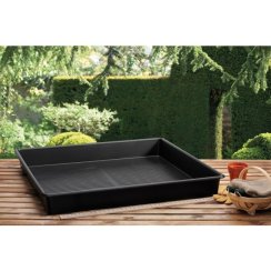 Garland Square Tray Black 120x120x12 cm, plastová podmiska