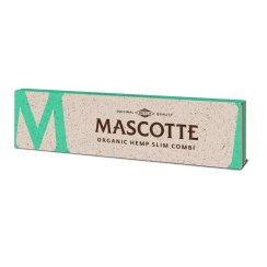 Mascotte papírky s filtry Organic Hemp KS Slim Combi, 1 ks