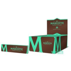 Mascotte papírky s filtry Brown KS Slim, BOX 26 ks