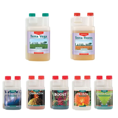 Canna Terra Pack Small, sada hnojiv