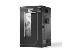 AC Infinity CLOUDLAB 844, Advanced Grow Tent 120×120×200cm, 2000D Oxford Canvas Fabric, Large Viewing Window with Zipper