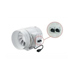 Vents TT SU 125 mm 320 m3/h, ventilátor s regulací teploty a silnějším motorem