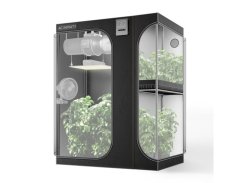 AC Infinity CLOUDLAB 864D, 2-in-1 Advance Grow Tent, 2000D Diamond Mylar Canvas - 150x120x200cm