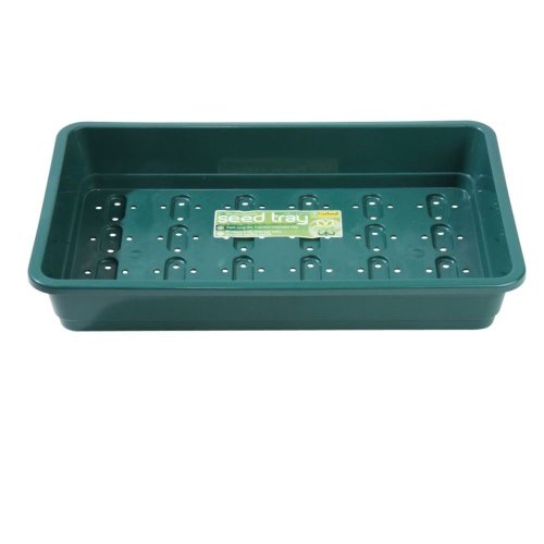 Garland podmiska plast Seed Tray Green s drenáží 37.5x23x6 cm