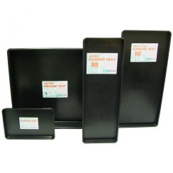 Garland Square Tray Black 100x100x12 cm, plastová podmiska