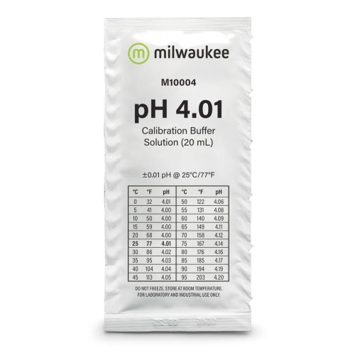 Milwaukee pH 4.01 pufr 20 ml, kalibrační roztok