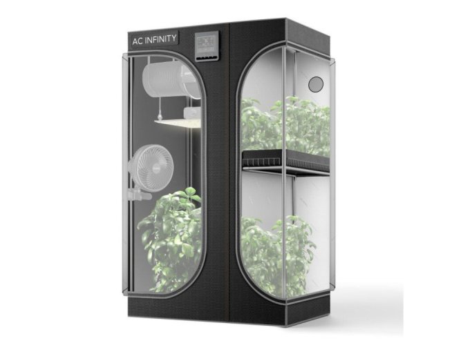 AC Infinity CLOUDLAB 632D, 2-in-1 Advance Grow Tent, 2000D Diamond Mylar Canvas - 90x60x180cm