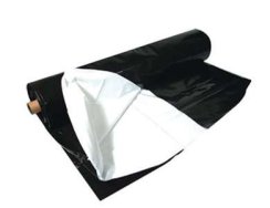 PE zahradnická černobílá folie, role 2x10 m, 70 mikronů