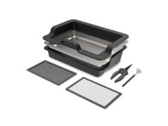 AC Infinity Large Trim Tray System, 3-Tray & 2-Screen Kit, Interchangeable and Ergonomic Design