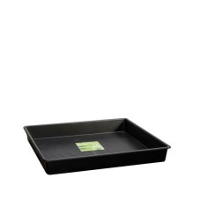Garland Square Tray Black 100x100x12 cm, plastová podmiska