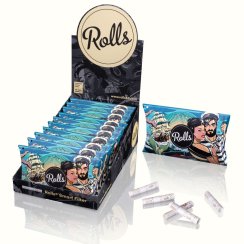 Rolls 69 filtry 7mm, 10x 50 ks Pack Blue BOX