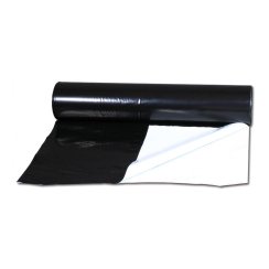 PE zahradnická černobílá folie, role 2x100 m, 70 mikronů