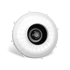 Prima Klima PK150-2 150 mm - 390/760 m3/h, dvourychlostní ventilátor