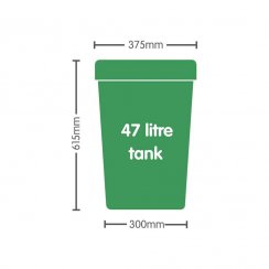 Autopot nádrž 47 l (Aquavalve5)