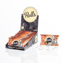 Rolls 69 filtry Shorties 7mm, 10x 50 ks Pack Orange BOX
