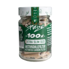 Purize XTRA Slim 5.9mm uhlíkové filtry Organic, sklenice 100 ks