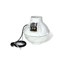 Prima Klima ventilátor Whisperblower EC-TC 125 mm - 800 m3/h, EC motor a regulace otáček dle teploty