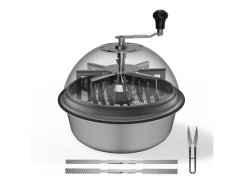 AC Infinity Bud Bowl trimmer, rotating cut with transparent viewing dome, 406 mm