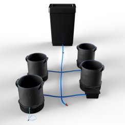 Autopot FlexiPot, 4 květináče s nádrží 47 l (Aquavalve5)