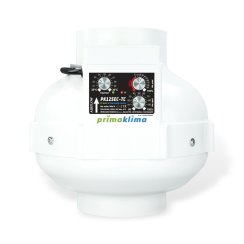 Prima Klima PK125-EC-TC 125 mm - 680 m3/h, ventilátor s EC motorem a regulací teploty
