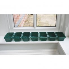 Garland podmiska plast Mini Seed Tray Green s drenáží 17x10x5 cm