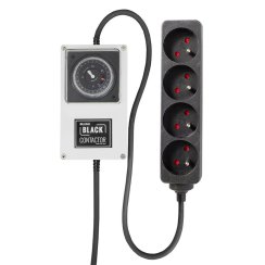 Lumii Black Mechanické spínací hodiny se stykačem