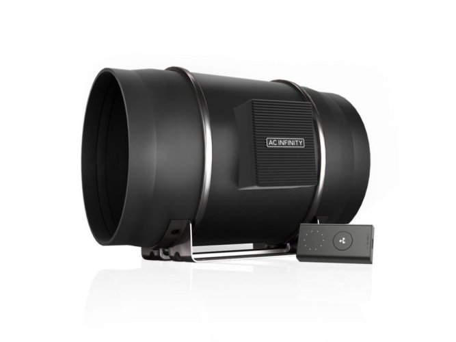 AC Infinity CLOUDLINE S10, Quiet Inline Fan System with Speed Controller, 250mm