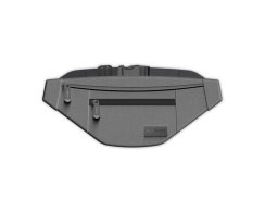 AC Infinity Smell proof belt bag, grey, with 900D nylon fabric and carbon filter lining