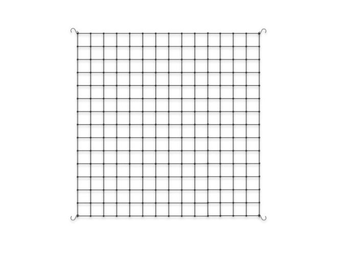 AC Infinity Grow Tent Trellis Netting, Flexible Elastic Cords, 150x150cm